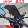 Áp dụng cho kính chắn gió xe máy Honda CB500F phía trước kính chắn gió PC dày kính chắn gió phía trước phụ kiện Kính cản gió xe máy