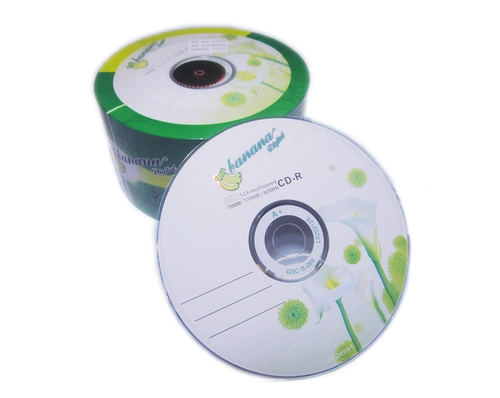 Banana CD_R VCD Air Disk Mp3 Car Music CD Non -Destructive Air Disc Music Blank Disc 700MB