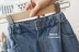 Quần áo trẻ em quần jean bé gái 2019 quần trẻ em mới quần bé gái giản dị quần mùa xuân và mùa thu quần thủy triều - Quần jean shop trẻ em Quần jean