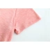 Với ngực pad miễn phí áo ngực ngắn tay T-Shirt nữ mùa hè phần mỏng cotton tre bông đồ ngủ nhà dịch vụ đáy áo loose