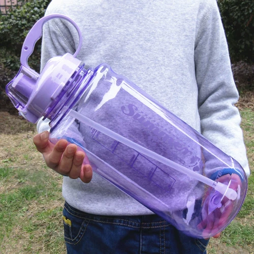 Вместительная и большая космическая портативная чашка со стаканом, уличная спортивная бутылка, 3000 мл, 2000 мл