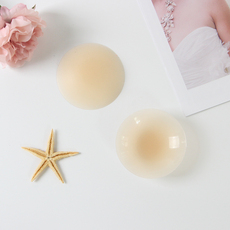 Купальный лиф 超薄无胶自粘防凸点无痕隐形固态硅胶文胸乳头贴防走光乳贴游泳衣