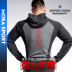 Ink Cube Sweater Men Hood Tide Thương hiệu Váy mùa thu Bộ đồ bóng chày Mùa đông đen Áo khoác thể thao nam giản dị hoodie xám Thể thao lông cừu / jumper