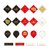 Переплетка для торта на день рождения -IN CARD CUSTED LOGO