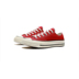 Converse Converse 1970s Giày cao thấp màu đỏ tiêu chuẩn Samsung dành cho nam và nữ 164944C 164949C - Plimsolls mẫu giày thể thao nam đẹp Plimsolls