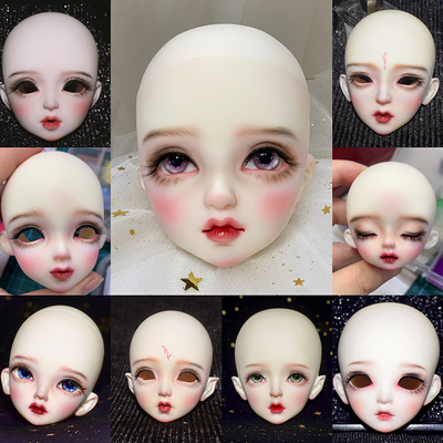 taobao agent BJD doll changing makeup, changing makeup noodles, picking up 3 points, 4 minutes, 6 points, giant baby daily live -action makeup surface