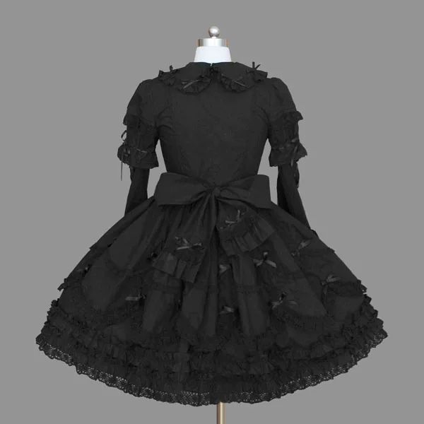 Летняя кружевная мини-юбка, 2019, стильLolita, Готика, косплей, индивидуальный пошив