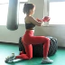 Ins net red quần thể dục nữ đàn hồi là mỏng Keji hip eo cao hip chạy đào tạo quần thể thao