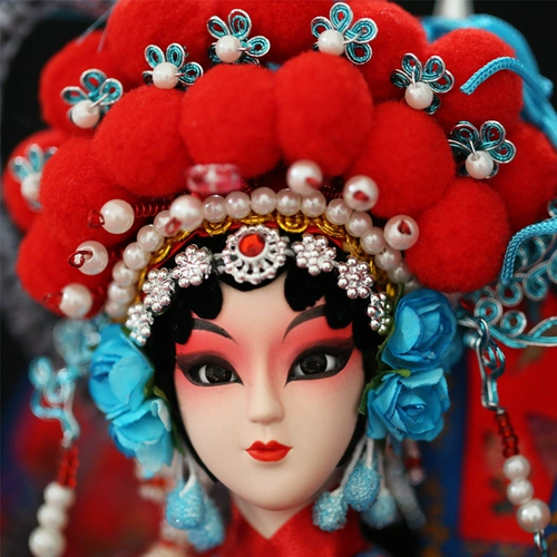 Пекин Танген Фанг шелковой кукл Куклы переключение оперы Пекинская оперная оперная опер