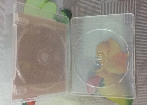 Оригинальная подлинная модель 08 Ming Dan Tsinghua Ziguang CD Box Box более толстая прозрачная DVD CD -коробка