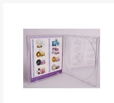 Оригинальная подлинная модель 08 Ming Dan Tsinghua Ziguang CD Box Box более толстая прозрачная DVD CD -коробка