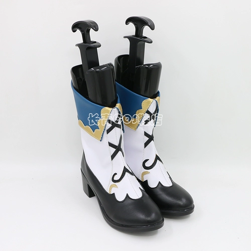 Оригинальные ботинки God Cos настроены для поддержки Barbara Cosplay Shoes, чтобы нарисовать бесплатную доставку