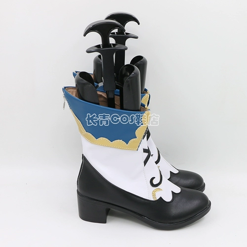 Оригинальные ботинки God Cos настроены для поддержки Barbara Cosplay Shoes, чтобы нарисовать бесплатную доставку