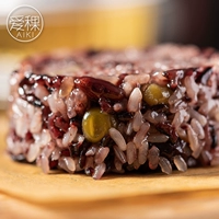 Aiki aiki красочный медовый бобовый кровавый кровавый рис -фиолетовый рис.