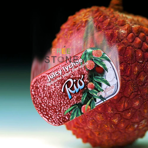 Купить 3 бесплатную доставку Rio Mint Sugar Swiss Swiss Rui Rui Yile Sugar -без сахарного железа с сахаром с сахаром, чтобы поцеловать сахар