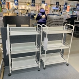 Ikea ikea honavin carts shif shelf metal домашние тележки с хранением и купальными автомобилями Домашние покупки
