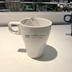 IKEA Cup Fagerk Office Tea Cup Xử lý Cup Ceramic Home Net Red Creative Coffee Cup Nữ - Tách