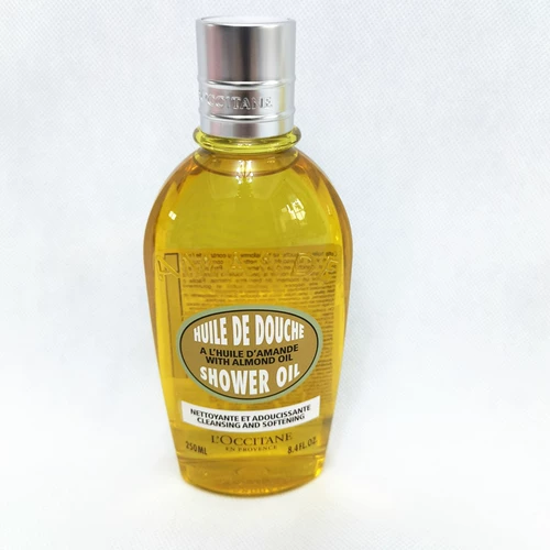 L'occitane, миндальное разглаживающее масло для ванны со сладким миндалем, гель, 250 мл