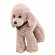 Mô phỏng Chó Teddy Dog Doll Poodle Đồ chơi sang trọng Chó búp bê Búp bê Quà tặng sinh nhật Cô gái - Đồ chơi mềm