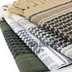 Cotton 190 gam phần nặng quy định quân sự Arab khăn khăn vuông kem chống nắng chống bụi khăn khăn ăn mặc