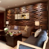 Rogging деревянный твердый троянский телевизионный фон стены аудиовизуальная панель аудиовизуальная аудиовизуальная ананаса черный ореховый цвет