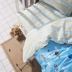 Mẫu giáo chăn ba mảnh thiết lập với lõi sáu mảnh bé vào giường bộ đồ giường cotton trẻ em nap giường có thể tháo rời