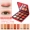 Glamour Symphony 9 Color Eye Shadow Mermaid Ji Dirty Orange Bưởi Net Red Eye Shadow Peach Makeup Eye Shadow Pan Girl phấn mắt peach