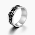 Nhẫn Trung Quốc Dragon Mans Titanium Steel Tail Tail Ring Tide Man Single Nhật Bản và Hàn Quốc Nhẫn miễn phí nhẫn đeo ngón út Nhẫn