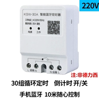 220V контроль времени Bluetooth (30 групп можно установить)
