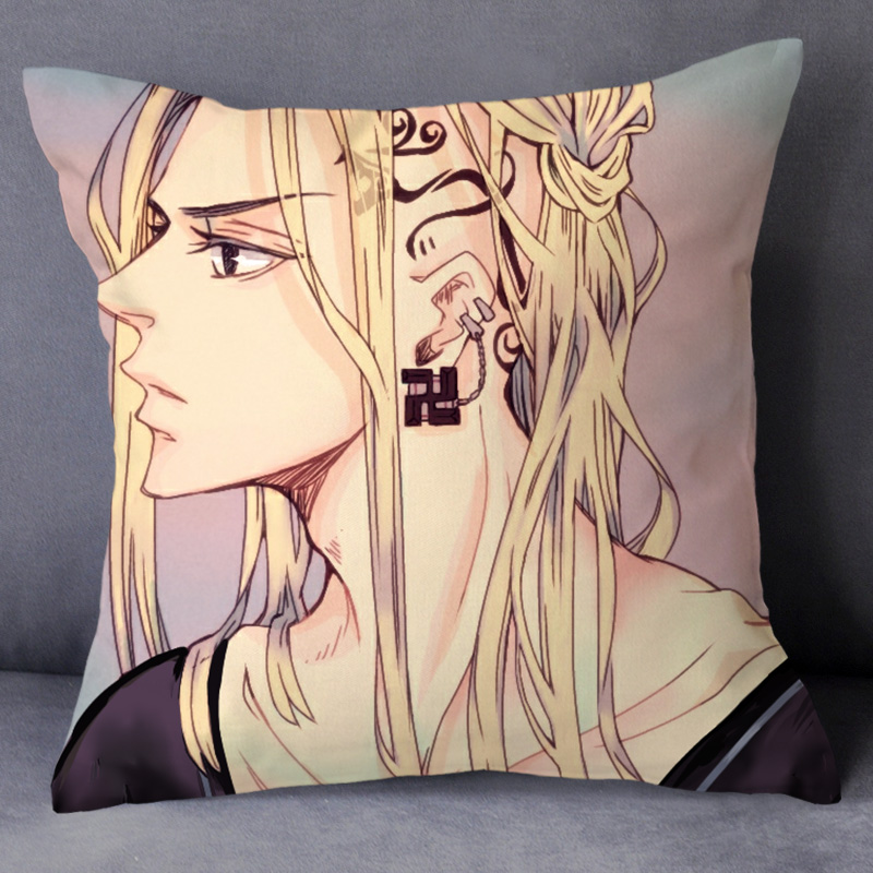 13Tokyo ten thousand Avenger cartoon cos periphery Same Garage Kit Pillow quilt Dual purpose Bedside Back cushion diy customized