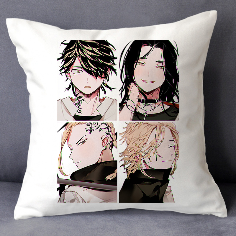 14Tokyo ten thousand Avenger cartoon cos periphery Same Garage Kit Pillow quilt Dual purpose Bedside Back cushion diy customized