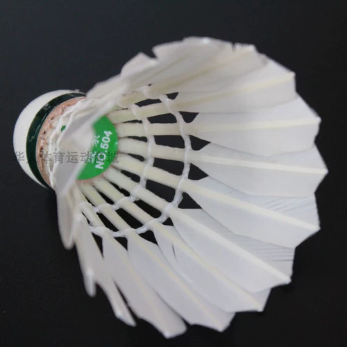 Подлинный бур Nuo's Boer 504 Green Poper Badminton Playing Contable Contest Club 12