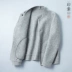 Mùa xuân và mùa thu Nhật Bản đôi phải đối mặt với cashmere áo khoác ngắn của người đàn ông áo len mỏng áo khoác len áo khoác nam đẹp Áo len
