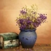 Bình hoa retro chèn hoa gốm đá bình hoa trang trí phòng khách cắm hoa sáng tạo cá tính thịt cũ cọc hoa - Vase / Bồn hoa & Kệ Vase / Bồn hoa & Kệ