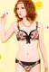 Aimefeilu bra của phụ nữ gợi cảm trên 65 mỏng đồ lót dưới dày voan cung tập hợp áo ngực - Bộ đồ lót