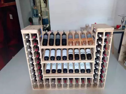 Европейский стиль сплошной дерево винный шкаф