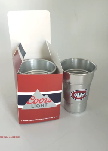 Металлический бокал, чайная чашка, стакан, металлическая стопка