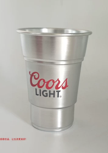 Металлический бокал, чайная чашка, стакан, металлическая стопка