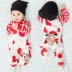 Quần áo trẻ em Xiêm cotton sơ sinh nam mùa xuân và mùa thu nữ bé 12 quần áo thường trú 6 tháng 3 bộ đồ ngủ 1 tuổi 0 tay dài mùa xuân