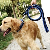 Туфковая веревка для собак в большой собаке золотисто -ретривер Hascrabrad Big Dog Circle Circle Eight Dog Chain Dog Ropes