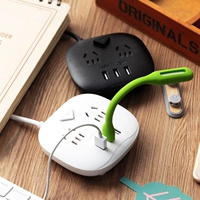 Многофункциональная подключающаяся плавка с подключением ряд USB -зарядки с коммутатором на рабочем столе интеллектуальная заглушка -in trailer poard home home ash