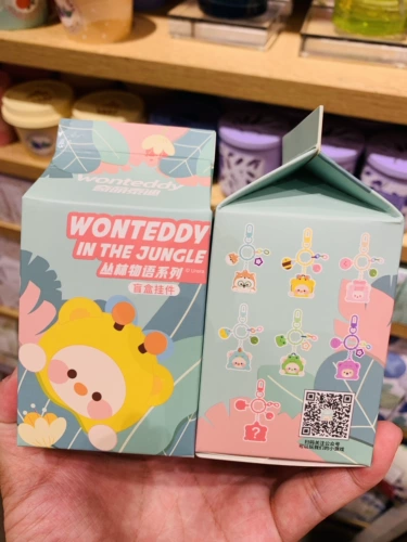 Mingchuang youpin miniso blind qbee qbee qi meng teddy jungle милый орнамент