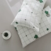 Ins Bắc Âu bông gối bìa đơn giản đơn giản bông gối túi sinh viên Nhật Bản rửa bông áo gối 48 * 74 cm