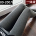 Sợi dây lưng cao cộng với quần legging nhung dày cộng với phân bón XL một bước trên tất chân quần thun thun mùa đông chất béo mm