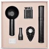 Зажигалка, ножницы, пепельница, мундштук, комплект, подарочная коробка, упаковка