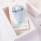 Hydrangea (синяя) поздравительная открытка+подарочная коробка цветная лампа