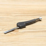 Черная древесина из нержавеющей стали Санхейн одна гладкая сталь -стальная сталь 3 -1 -1 нож для дымового ножа металлический проход