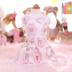 Cartoon Unicorn Ice Cream Váy Pet Quần áo Teddy VIP Bomei Thin Cotton Dog Dress Mùa xuân và Mùa hè - Quần áo & phụ kiện thú cưng áo cho chó Quần áo & phụ kiện thú cưng