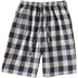 Mùa hè cotton pajama quần nam nhà quần cotton gạc năm quần quần short kẻ sọc quần bãi biển phần mỏng mặc