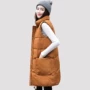 Áo vest nữ cotton 2019 phiên bản Hàn Quốc của nữ sinh viên mới mùa thu và áo khoác mùa đông dày áo vest nữ dài - Áo vest áo khoác dài nữ